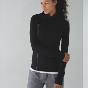 Lululemon Bhakti asymmetrical zip jacket